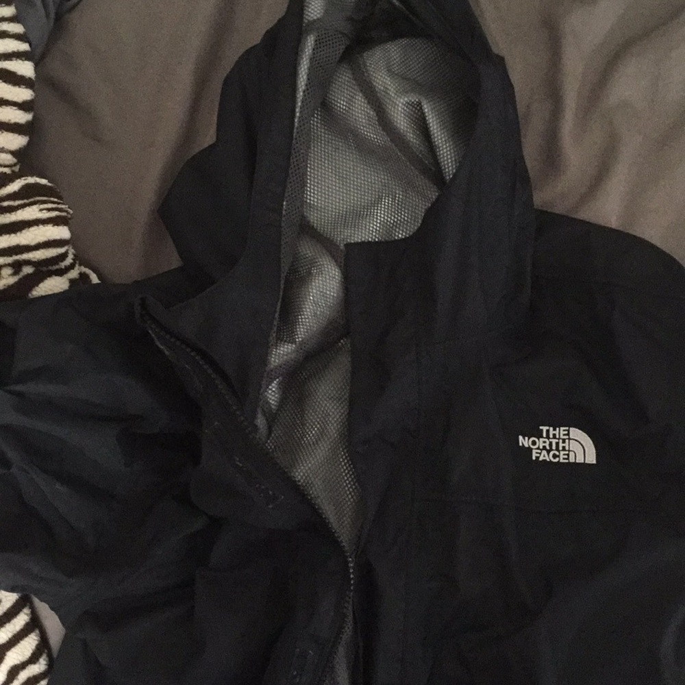 North face rain coat
